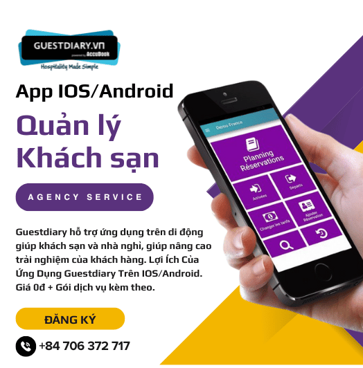 Miễn Phí App di động quản lý khách sạn