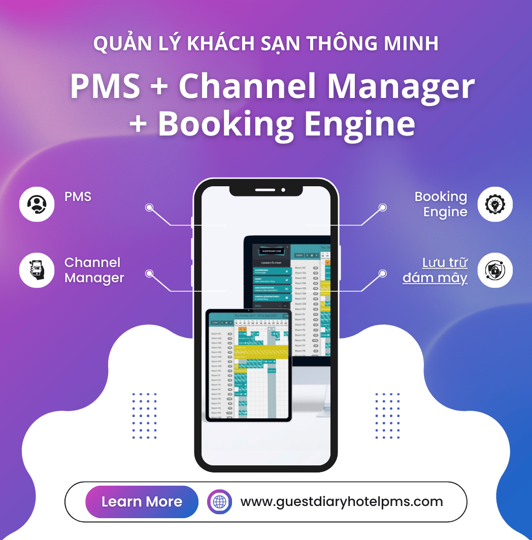 PMS, Channel Manager & Booking Engine